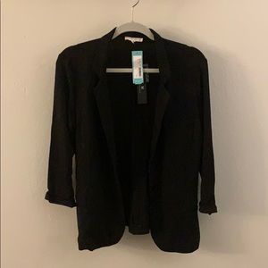 Stitch Fix Black Cotton Blazer